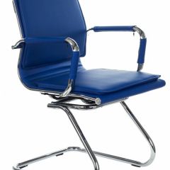 Кресло для посетителя Бюрократ CH-993-Low-V/blue синий в Уфе - ufa.mebel24.online | фото