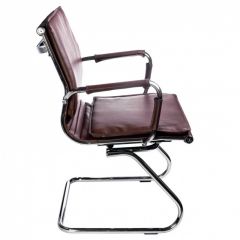 Кресло для посетителя Бюрократ CH-993-Low-V/Brown коричневый в Уфе - ufa.mebel24.online | фото 2
