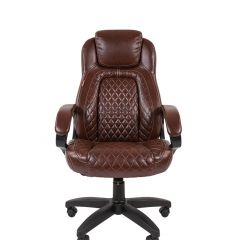 Кресло для руководителя  CHAIRMAN 432 (Экокожа коричневая) в Уфе - ufa.mebel24.online | фото 2