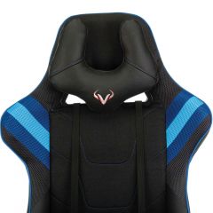 Кресло игровое Бюрократ VIKING 4 AERO BLUE черный/синий в Уфе - ufa.mebel24.online | фото 6