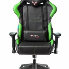 Кресло игровое Бюрократ VIKING 5 AERO LGREEN черный/салатовый в Уфе - ufa.mebel24.online | фото 2