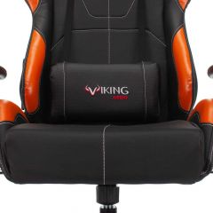 Кресло игровое Бюрократ VIKING 5 AERO ORANGE черный/оранжевый в Уфе - ufa.mebel24.online | фото 7