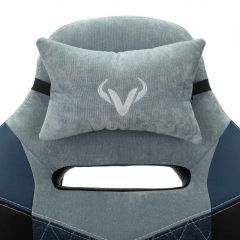 Кресло игровое Бюрократ VIKING 6 KNIGHT BL FABRIC синий в Уфе - ufa.mebel24.online | фото 7