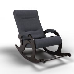 Кресло-качалка Тироль 12-Т-ГР (тканьвенге) ГРАФИТ в Уфе - ufa.mebel24.online | фото