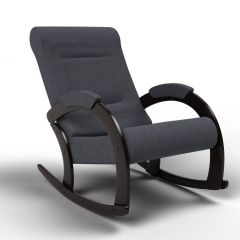 Кресло-качалка Венето 13-Т-ГР (тканьвенге) ГРАФИТ в Уфе - ufa.mebel24.online | фото 1