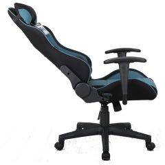 Кресло компьютерное BRABIX "GT Racer GM-100" (черное/голубое) 531818 в Уфе - ufa.mebel24.online | фото 5