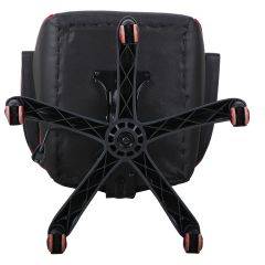 Кресло компьютерное BRABIX Nitro GM-001 (ткань/экокожа) черное, вставки красные (531816) в Уфе - ufa.mebel24.online | фото
