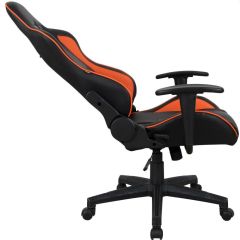 Кресло компьютерное BRABIX "GT Racer GM-100" (черное/оранжевое) 531925 в Уфе - ufa.mebel24.online | фото 4