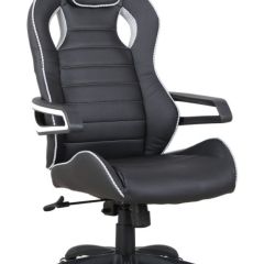 Кресло компьютерное BRABIX "Techno Pro GM-003" (черное/серое, вставки серые) 531814 в Уфе - ufa.mebel24.online | фото
