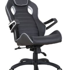 Кресло компьютерное BRABIX "Techno Pro GM-003" (черное/серое, вставки серые) 531814 в Уфе - ufa.mebel24.online | фото 3