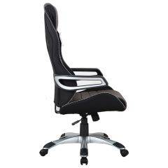 Кресло компьютерное BRABIX Techno GM-002 (ткань) черное/серое, вставки белые (531815) в Уфе - ufa.mebel24.online | фото 4