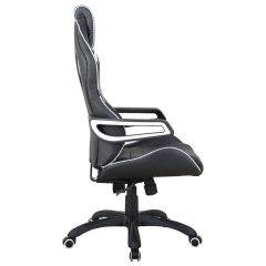Кресло компьютерное BRABIX Techno Pro GM-003 (экокожа черное/серое, вставки серые) 531814 в Уфе - ufa.mebel24.online | фото 3