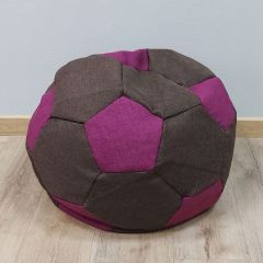 Кресло-мешок Мяч S (Savana Chocolate-Savana Berry) в Уфе - ufa.mebel24.online | фото