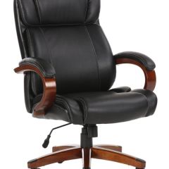 Кресло офисное BRABIX PREMIUM "Magnum EX-701" (дерево, рециклированная кожа, черное) 531827 в Уфе - ufa.mebel24.online | фото