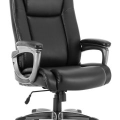 Кресло офисное BRABIX PREMIUM "Solid HD-005" (рециклированная кожа, черное) 531941 в Уфе - ufa.mebel24.online | фото