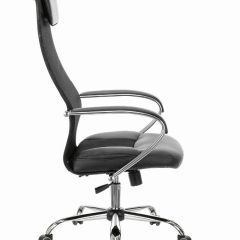 Кресло офисное BRABIX PREMIUM "Stalker EX-608 CH" (хром, ткань-сетка/кожзам, черное) 532091 в Уфе - ufa.mebel24.online | фото 2