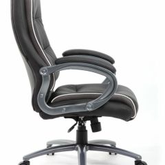 Кресло офисное BRABIX PREMIUM "Strong HD-009" (экокожа черная, ткань серая) 531945 в Уфе - ufa.mebel24.online | фото 3