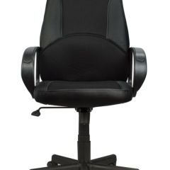 Кресло офисное BRABIX "City EX-512" (кожзам черный, ткань черная) 531407 в Уфе - ufa.mebel24.online | фото 4