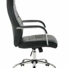 Кресло офисное BRABIX "Stark EX-547" (экокожа, хром, черное) 531948 в Уфе - ufa.mebel24.online | фото 3
