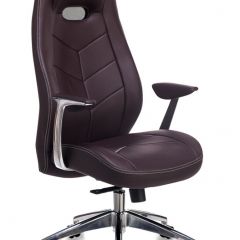 Кресло руководителя Бюрократ _ZEN/BROWN коричневый в Уфе - ufa.mebel24.online | фото