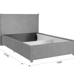 КВЕСТ Каркас кровати 1200 в Уфе - ufa.mebel24.online | фото 3