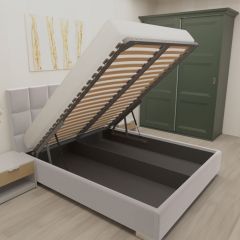 Кровать Асти интерьерная +основание/ПМ/бельевое дно (120х200) в Уфе - ufa.mebel24.online | фото 3