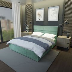 Кровать Аврора Решетка+ПМ+Дно (1400) в Уфе - ufa.mebel24.online | фото