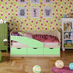 Кровать Бабочки (Салатовый матовый) 1600 в Уфе - ufa.mebel24.online | фото