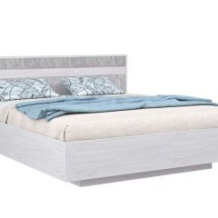 Кровать Бетти 1600 (Анкор Светлый/Бетонный Камень) в Уфе - ufa.mebel24.online | фото