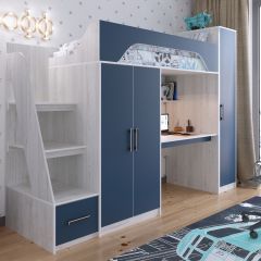Кровать-чердак Тея (*Без Пенала) в Уфе - ufa.mebel24.online | фото 9