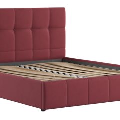 Кровать двойная Хлоя 160 + ортопед + ПМ + дно (арт. Макс 325 (ягодный)) в Уфе - ufa.mebel24.online | фото 2