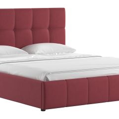 Кровать двойная Хлоя 160 + ортопед + ПМ + дно (арт. Макс 325 (ягодный)) в Уфе - ufa.mebel24.online | фото