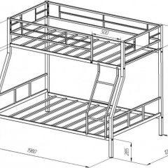 Кровать двухъярусная «Гранада-1» в Уфе - ufa.mebel24.online | фото 6