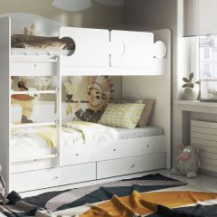 Кровать двухъярусная "Тетрис" (латы) с бортиками + ящики в Уфе - ufa.mebel24.online | фото 10