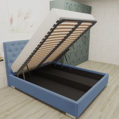 Кровать Ева интерьерная +основание/ПМ/бельевое дно (200х200) в Уфе - ufa.mebel24.online | фото 2