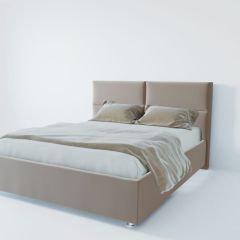 Кровать Корсика с ПМ 1200 (велюр светло-серый) в Уфе - ufa.mebel24.online | фото 2
