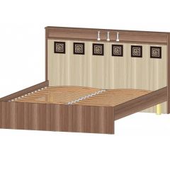КОСТА-РИКА Кровать 1600 с основанием (шимо светлый/шимо темный) в Уфе - ufa.mebel24.online | фото