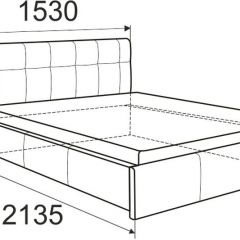 Кровать Изабелла с латами Newtone light beige 1400x2000 в Уфе - ufa.mebel24.online | фото
