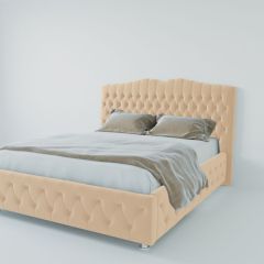 Кровать Нягань с ПМ 900 (экокожа бежевая) в Уфе - ufa.mebel24.online | фото