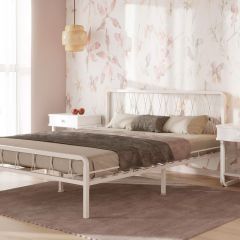Кровать "Клэр" КМД18 Белая (1600*2000) (ножки-белые) в Уфе - ufa.mebel24.online | фото