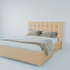 Кровать Венеция без основания 1400 (экокожа бежевая) в Уфе - ufa.mebel24.online | фото