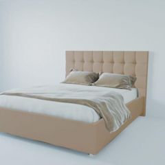 Кровать Венеция без основания 1800 (велюр светло-серый) в Уфе - ufa.mebel24.online | фото