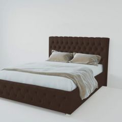Кровать Версаль 800 без основания (экокожа коричневый) в Уфе - ufa.mebel24.online | фото
