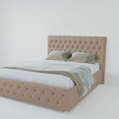Кровать Версаль 1800 без основания (велюр серый) в Уфе - ufa.mebel24.online | фото