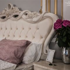 Кровать с мягким изголовьем Афина 1800 (крем корень) в Уфе - ufa.mebel24.online | фото 2