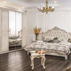 Кровать с мягким изголовьем Патрисия (1800) крем в Уфе - ufa.mebel24.online | фото 6