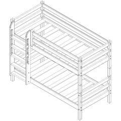 Кровать Сонечка 2-х ярусная (модульная) в Уфе - ufa.mebel24.online | фото 6