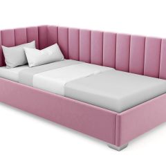 Кровать угловая Хлоя интерьерная +основание (80х200) в Уфе - ufa.mebel24.online | фото 6