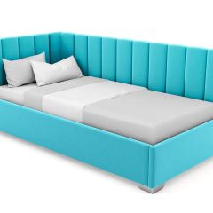 Кровать угловая Хлоя интерьерная +основание (80х200) в Уфе - ufa.mebel24.online | фото 7