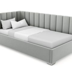 Кровать угловая Хлоя интерьерная +основание (80х200) в Уфе - ufa.mebel24.online | фото 8